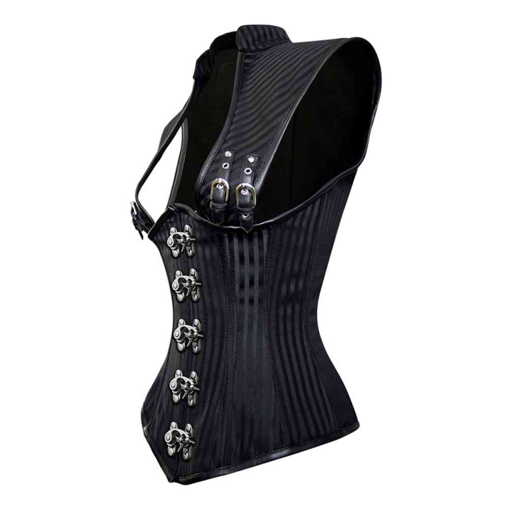 Attitude Corsets - Alárion Vollbrust Korsett - Schwarz